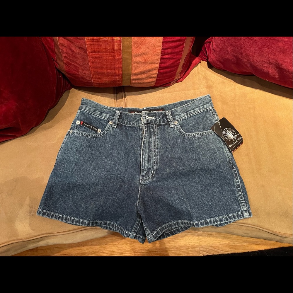 DKNY Jean Shorts Size 2 Blue